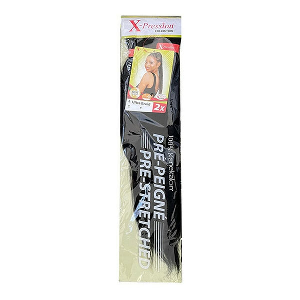 Extensions pour les Cheveux Pre-Peigne X-Pression Nº 1 (1X2) Beauté, Soins des cheveux X-Pression   