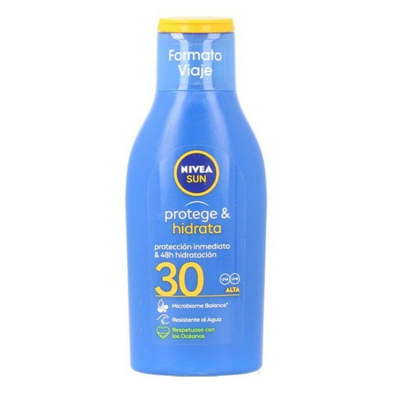 Lait solaire Sun Protege & Hidrata  Nivea 30 (100 ml) Beauté, Soins de la peau Nivea   