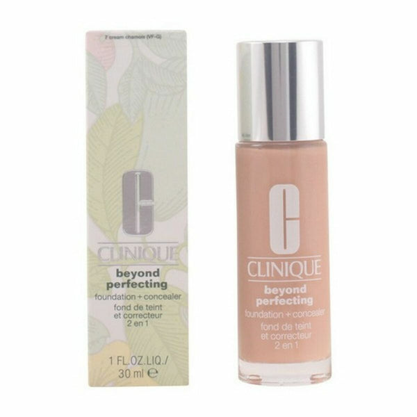 Base de maquillage liquide Clinique Beyond Perfecting Correcteur facial Nº 21 Cream caramel 30 ml Beauté, Maquillage Clinique   