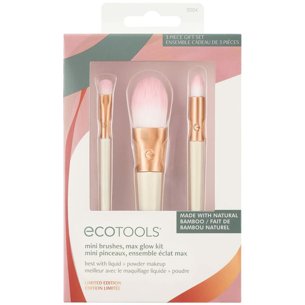 Kit de broche de maquillage Ecotools Ready Glow Édition limitée 3 Pièces Beauté, Ustensiles et accessoires Ecotools   