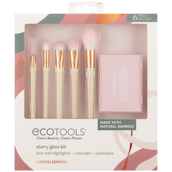 Kit de broche de maquillage Ecotools Starry Eye Édition limitée 6 Pièces Beauté, Ustensiles et accessoires Ecotools   