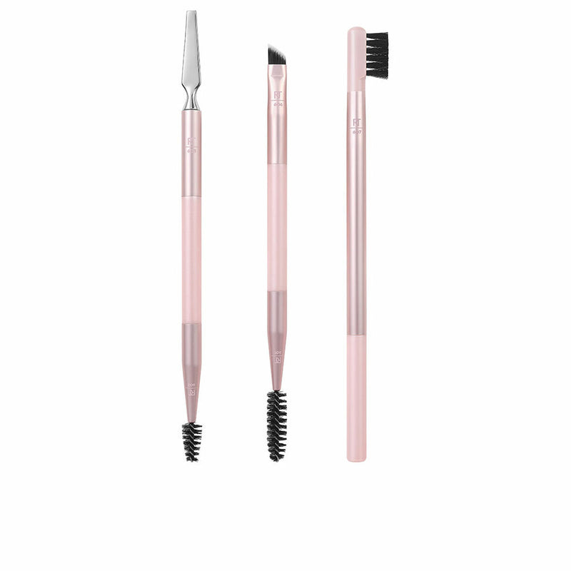 Kit de broche de maquillage Real Techniques Brow Styling Rose 3 Pièces Beauté, Ustensiles et accessoires Real Techniques   