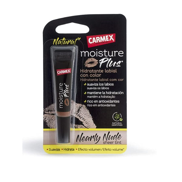 Baume à lèvres avec couleur Carmex 3,8 g Nearly Nude Beauté, Soins de la peau Carmex   