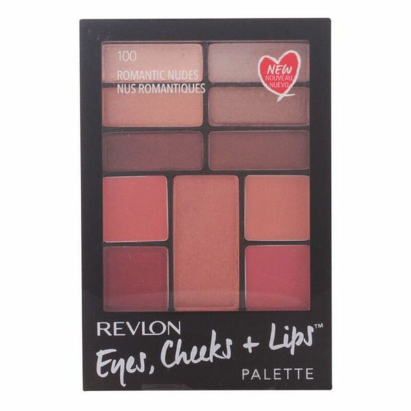 Étui de Maquillage Eyes Cheeks Lips Revlon (1 Unités) Beauté, Maquillage Revlon   