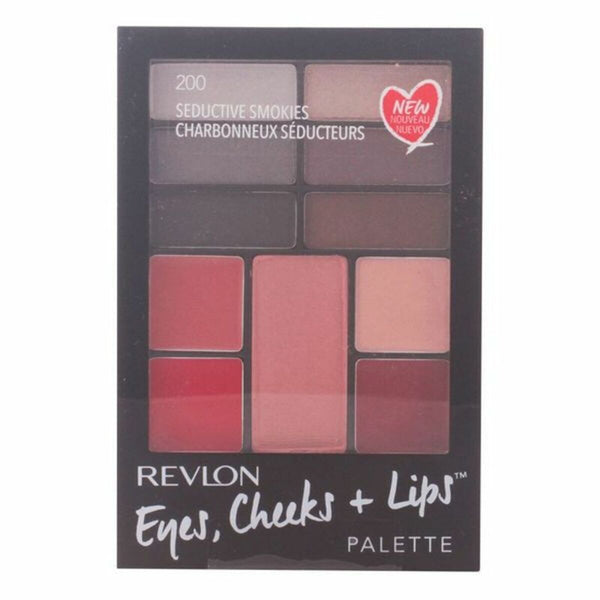 Étui de Maquillage Eyes Cheeks Lips Revlon (1 Unités) Beauté, Maquillage Revlon   