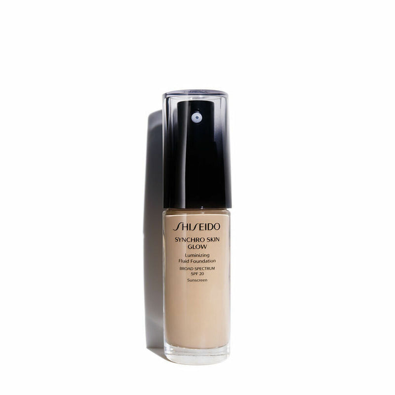 Base de Maquillage Crémeuse Shiseido Synchro Skin Glow Spf 20 Nº 2 (30 ml) Beauté, Maquillage Shiseido   