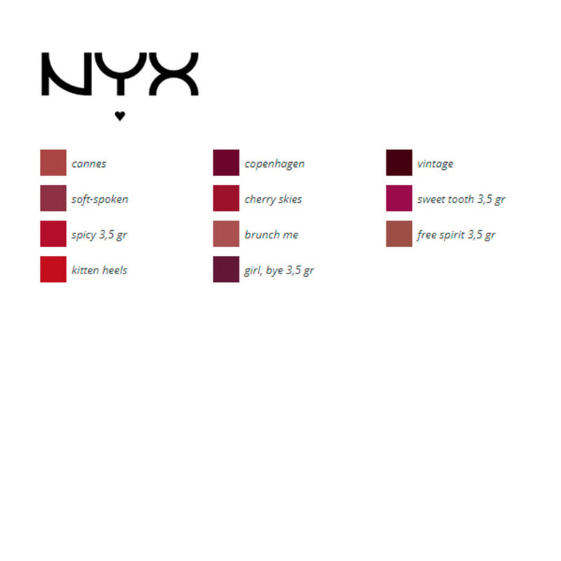 Crayon à lèvres Suede NYX (3,5 g) 3,5 g Beauté, Maquillage NYX   