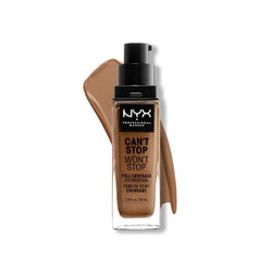 Base de Maquillage Crémeuse NYX Can't Stop Won't Stop 30 ml Mahogany Beauté, Maquillage NYX   