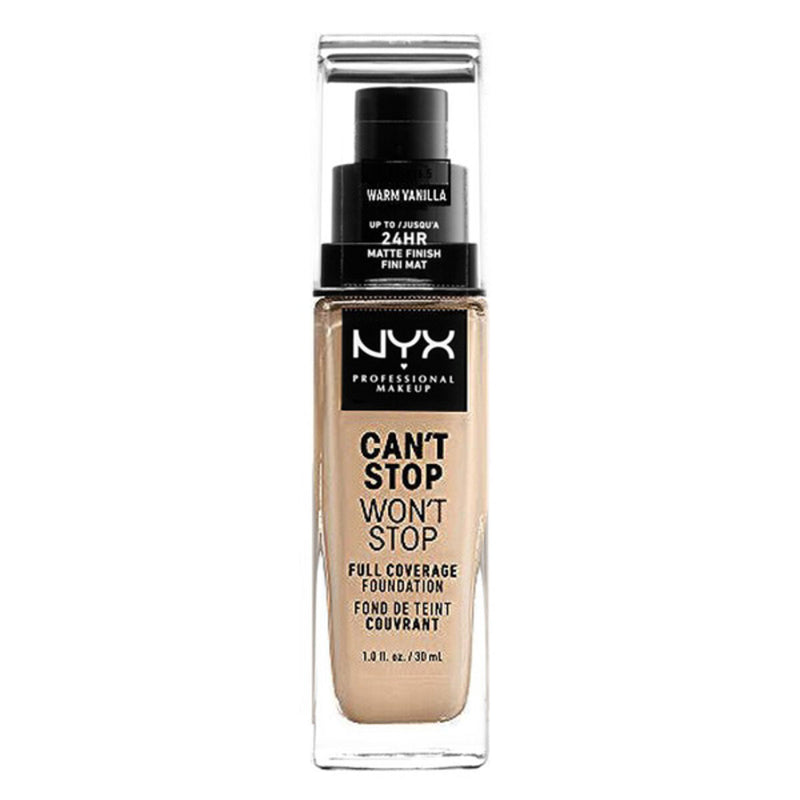 Base de maquillage liquide Can't Stop Won't Stop NYX (30 ml) (30 ml) Beauté, Maquillage NYX   