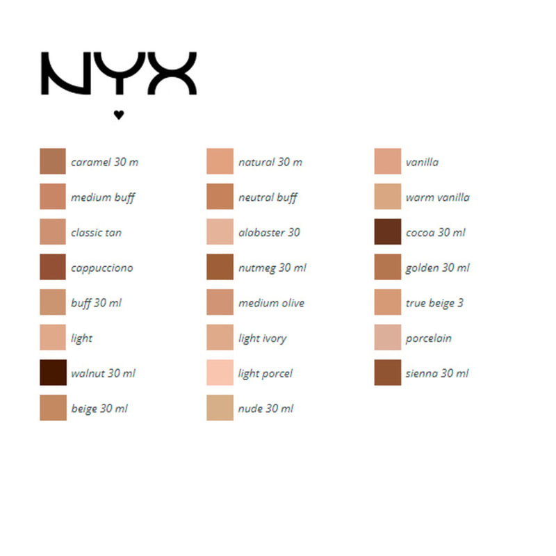 Base de maquillage liquide Can't Stop Won't Stop NYX (30 ml) (30 ml) Beauté, Maquillage NYX   