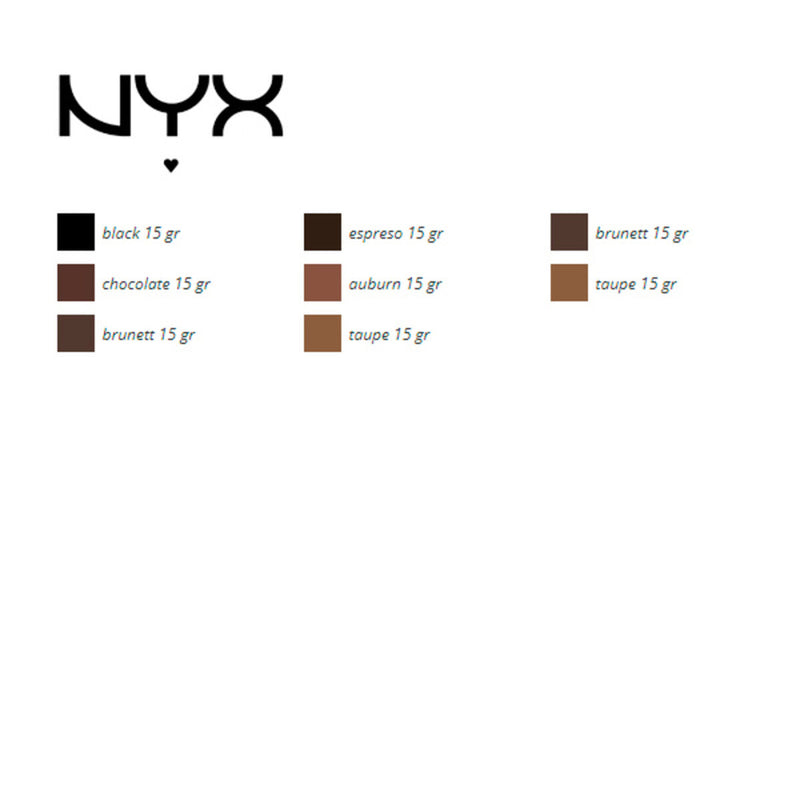 Maquillage pour Sourcils Fill & Fluff NYX (15 g) Beauté, Maquillage NYX   