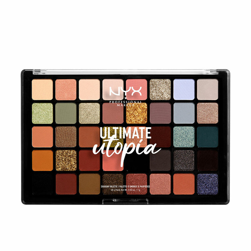 Palette d'ombres à paupières NYX ultimate utopia (40 g) Beauté, Maquillage NYX   