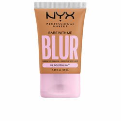 Base de maquillage liquide NYX Bare With Me Blur Nº 08 Golden light 30 ml Beauté, Maquillage NYX   