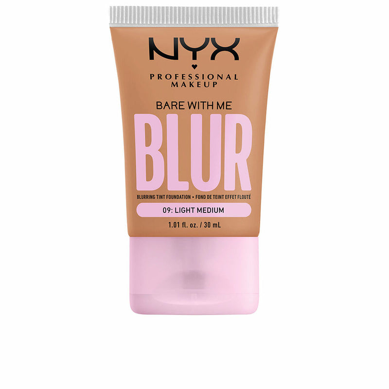 Base de maquillage liquide NYX Bare With Me Blur Nº 09-light medium 30 ml Beauté, Maquillage NYX   