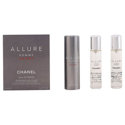 Set de Parfum Homme Allure Homme Sport Chanel Allure Homme Sport Eau Extrême (3 pcs) Beauté, Parfums et fragrances Chanel   