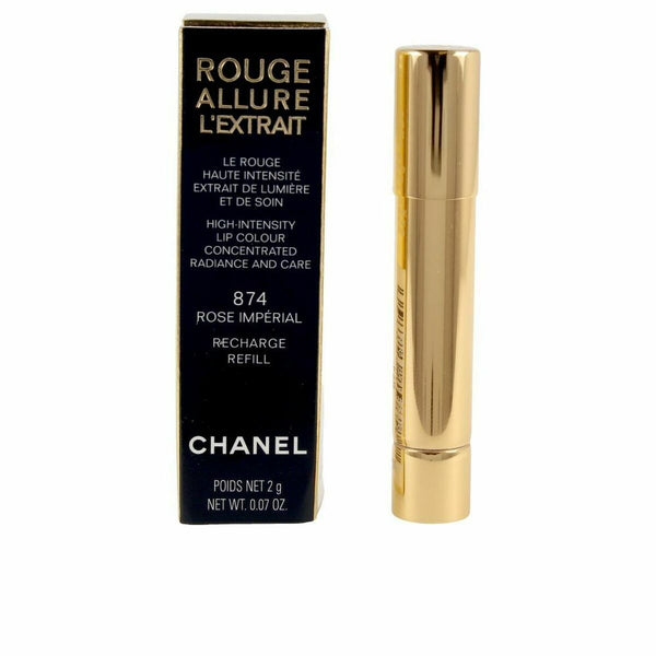 Rouge à lèvres Chanel Rouge Allure L'extrait - Ricarica Rose Imperial 874 Beauté, Maquillage Chanel   