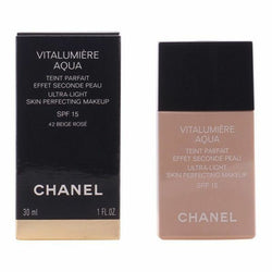 Base de maquillage liquide Vitalumière Aqua Chanel Beauté, Maquillage Chanel   