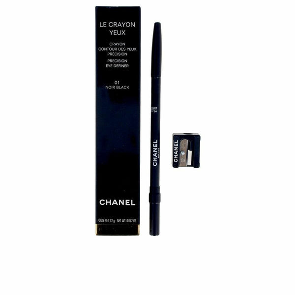 Crayon pour les yeux Chanel Le Crayon Yeux Noir black-01 (1 Unités) (1,2 g) Beauté, Maquillage Chanel   