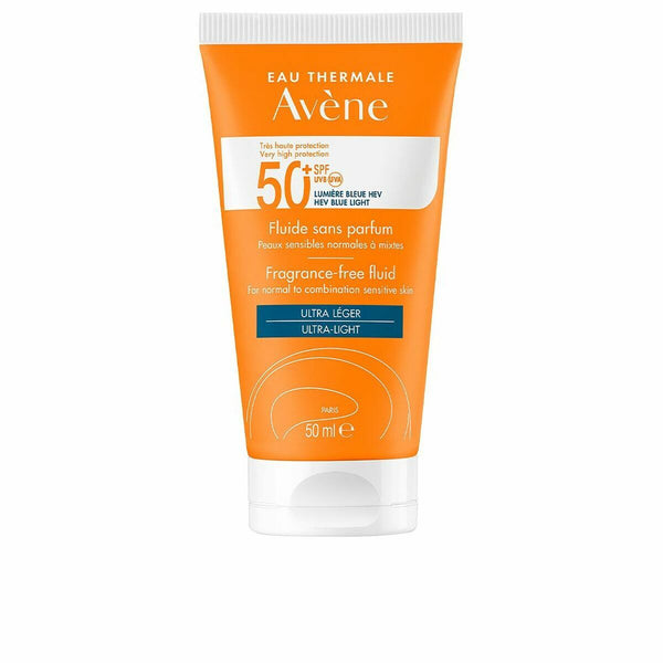 Protecteur Solaire Fluide Avene Ultra Light SPF 50+ 50 ml Beauté, Soins de la peau Avene   