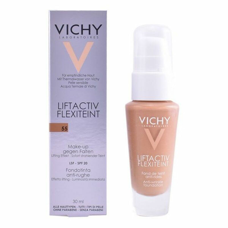 Fonds de teint liquides Liftactiv Flexiteint Vichy Liftactiv Flexiteint (30 ml) Nº 55 Spf 20 Beauté, Maquillage Vichy   