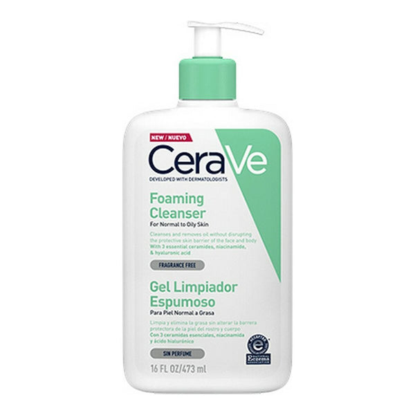 Gel nettoyant moussant CeraVe Foaming Cleanser 473 ml Beauté, Soins de la peau CeraVe   