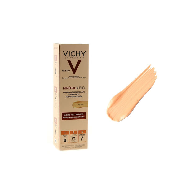 Fonds de teint liquides Vichy Mineral Blend Demi teinte 30 ml Beauté, Maquillage Vichy   