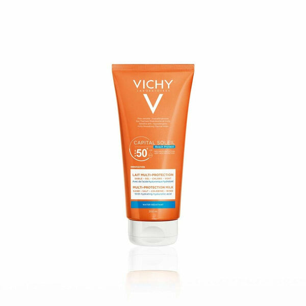 Protecteur Solaire Capital Soleil Lait Multi-Protection Vichy Spf 50+ (200 ml) Beauté, Soins de la peau Vichy   