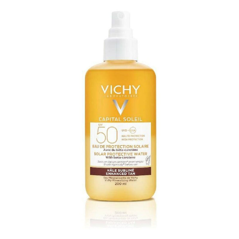 Protecteur Solaire Capital Soleil Enhanced Tan Vichy 101094 Spf 50 Spf 50 200 ml Beauté, Soins de la peau Vichy   