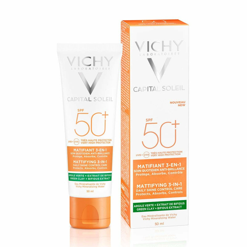 Crème visage Vichy Capital Soleil Peau sensible 50 ml Spf 50 SPF 50+ Beauté, Soins de la peau Vichy   