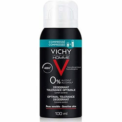 Spray déodorant Vichy Tolérance Optimale Homme Sans Alcool 48 heures Adultes unisexes (100 ml) Beauté, Bain et hygiène personnelle Vichy   