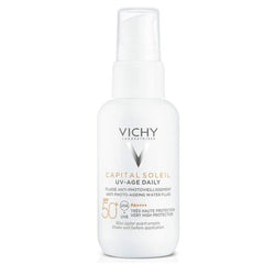 Protecteur Solaire Fluide Vichy Capital Soleil Anti-âge Spf 50 (40 ml) Beauté, Soins de la peau Vichy   