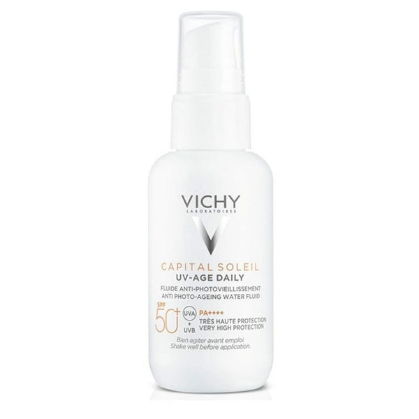 Protecteur Solaire Fluide Vichy Capital Soleil Anti-âge Spf 50 (40 ml) Beauté, Soins de la peau Vichy   