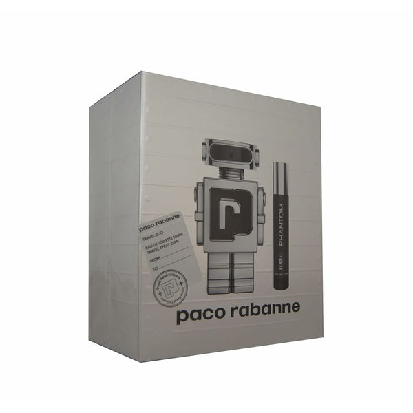 Set de Parfum Homme Paco Rabanne EDT Phantom 2 Pièces Beauté, Parfums et fragrances Paco Rabanne   