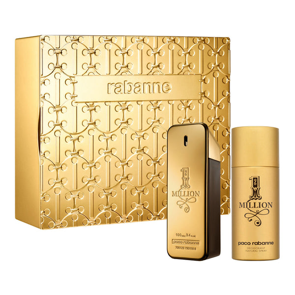 Set de Parfum Homme Paco Rabanne EDT One million 2 Pièces Beauté, Parfums et fragrances Paco Rabanne   