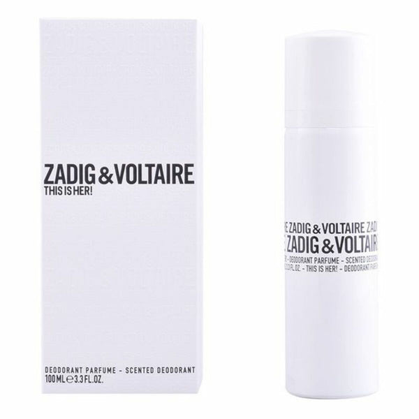 Spray déodorant This Is Her Zadig & Voltaire This Is (100 ml) 100 ml Beauté, Bain et hygiène personnelle Zadig & Voltaire   