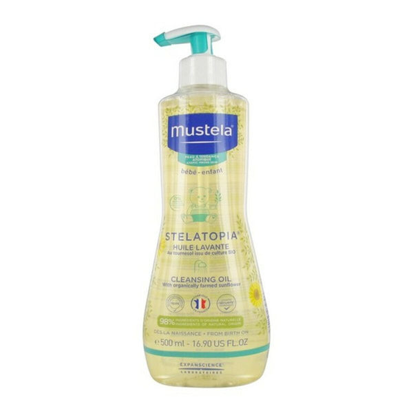 Gel douche Stelatopia Mustela LE4306 (500 ml) 500 ml (Hypoallergénique) (Hydratant) (Calmant) Beauté, Bain et hygiène personnelle Mustela   