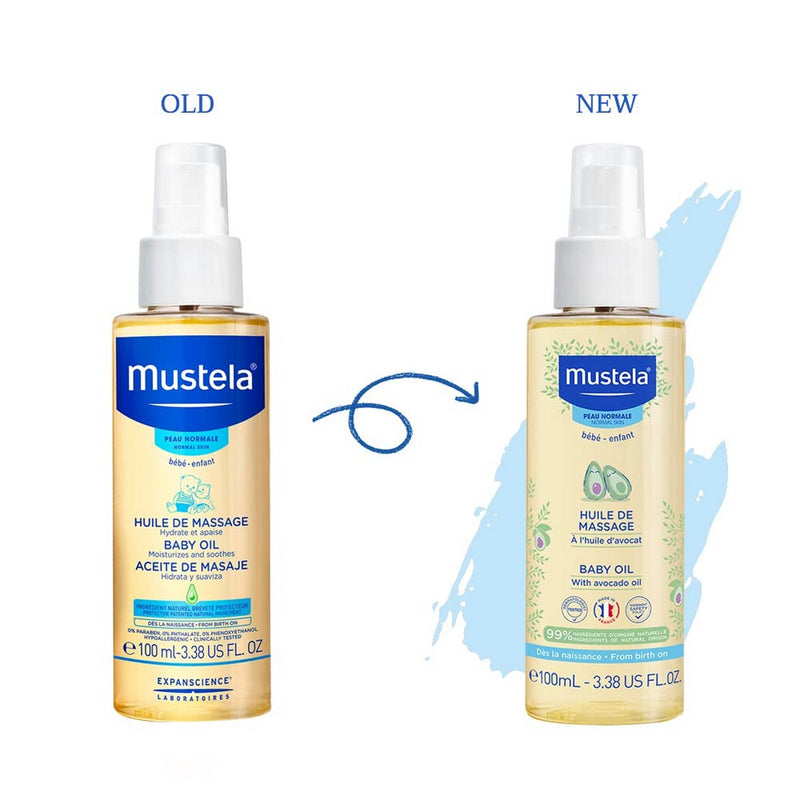 Huile Corporelle pour Bébé Mustela Niño 100 ml Bébé, Hygiène et soins Mustela   