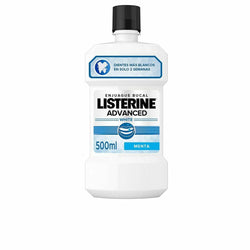 Bain de Bouche Listerine Advanced  Agent de blanchiment (500 ml) Santé et toilette intime, Soins bucco-dentaires Listerine   