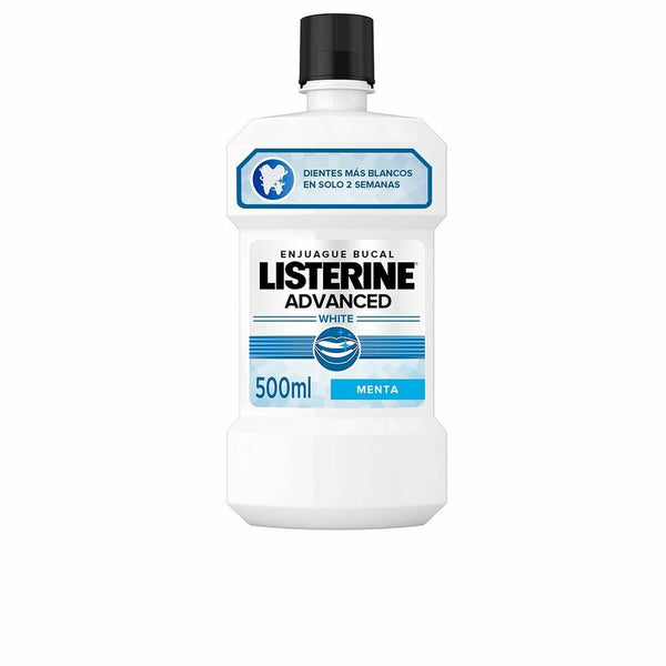 Bain de Bouche Listerine Advanced  Agent de blanchiment (500 ml) Santé et toilette intime, Soins bucco-dentaires Listerine   