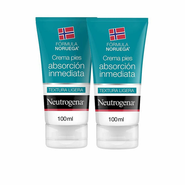 Crème hydratante pour les pieds Neutrogena instantané Absorption (2 x 100 ml) Beauté, Soins de la peau Neutrogena   