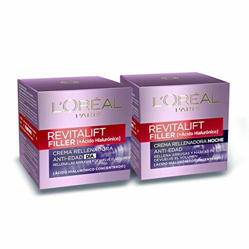 Crème de nuit L'Oreal Make Up Revitalift Filler Avec de l'acide hyaluronique 50 ml Beauté, Soins de la peau L'Oreal Make Up   