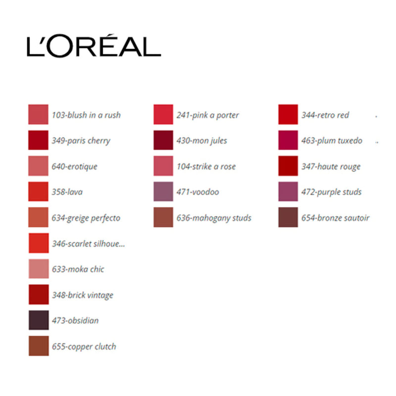 Rouge à lèvres Color Riche L'Oreal Make Up (4,8 g) 3,6 g Beauté, Maquillage L'Oreal Make Up   