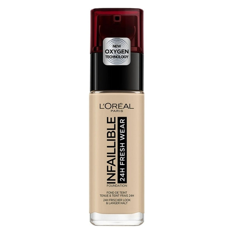 Base de maquillage liquide Infaillible 24H L'Oreal Make Up (30 ml) (30 m) (30 ml) Beauté, Maquillage L'Oreal Make Up   