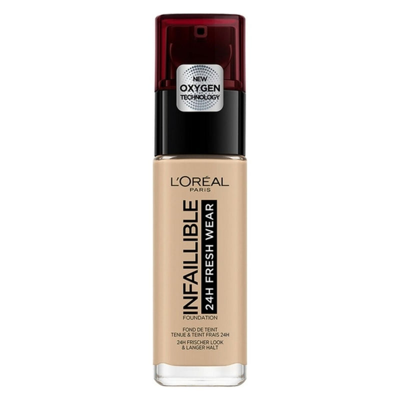 Base de maquillage liquide Infaillible 24H L'Oreal Make Up (30 ml) (30 m) (30 ml) Beauté, Maquillage L'Oreal Make Up   