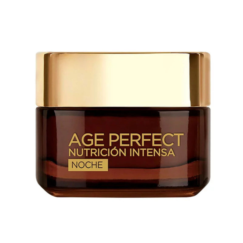 Crème antirides de nuit Age Perfect L'Oreal Make Up Age Perfect Nutricion Intensa (50 ml) 50 ml Beauté, Soins de la peau L'Oreal Make Up   