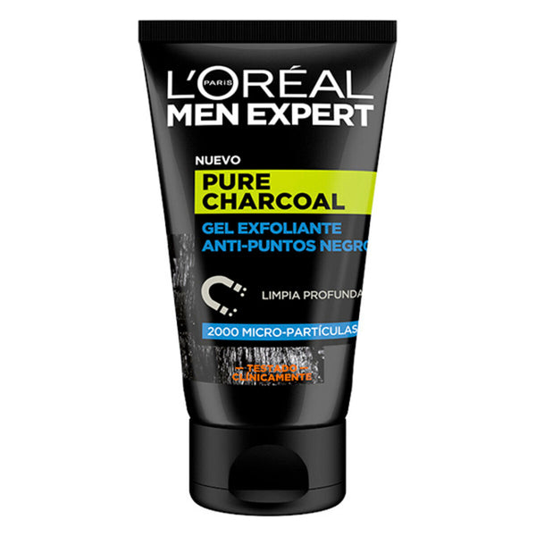 Exfoliant visage Pure Charcoal L'Oreal Make Up Men Expert (100 ml) 100 ml Beauté, Soins de la peau L'Oreal Make Up   