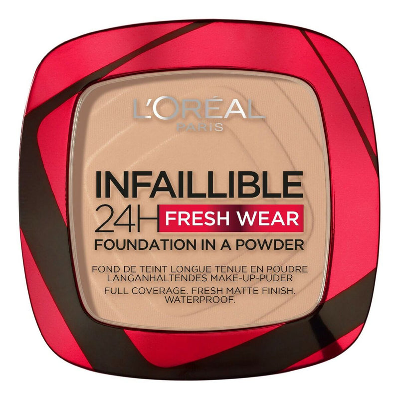 Maquillage compact L'Oreal Make Up Infallible Fresh Wear 24 heures 130 (9 g) Beauté, Maquillage L'Oreal Make Up   