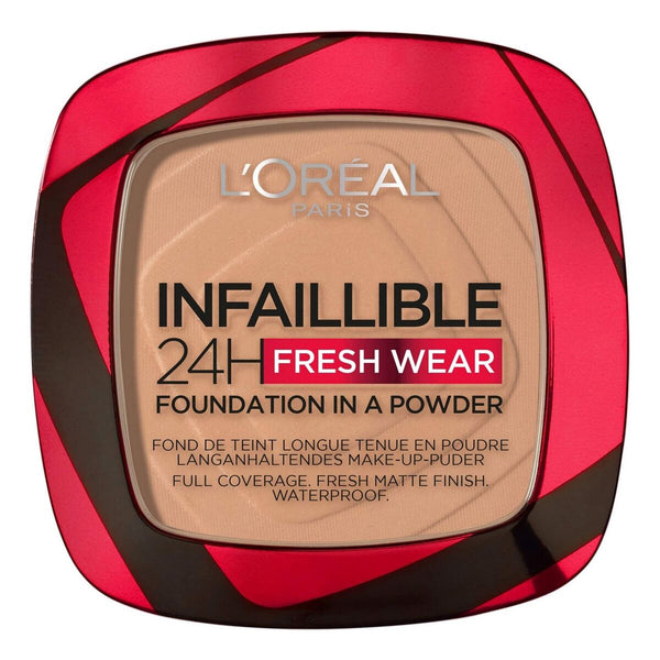 Base de Maquillage en Poudre L'Oreal Make Up Infallible 24H Fresh Wear (9 g) Beauté, Maquillage L'Oreal Make Up   