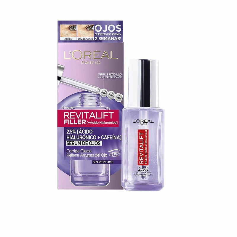 Sérum pour le contour des yeux L'Oreal Make Up Revitalift Filler Anticernes Antirides 20 ml Beauté, Soins de la peau L'Oreal Make Up   