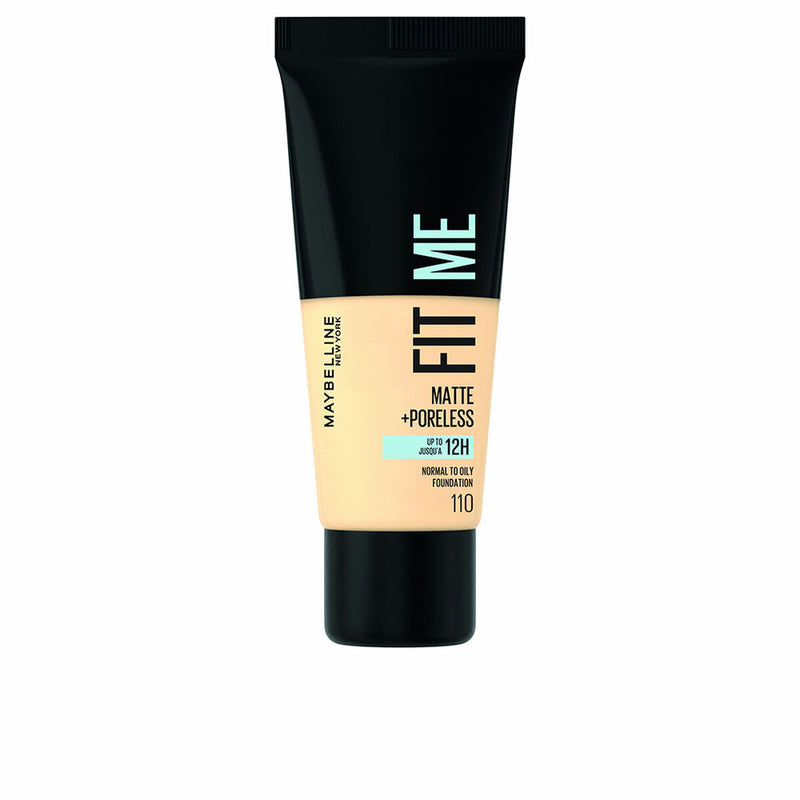 Base de Maquillage Crémeuse Maybelline Fit Me Poreless Nº 110 30 ml Beauté, Maquillage Maybelline   